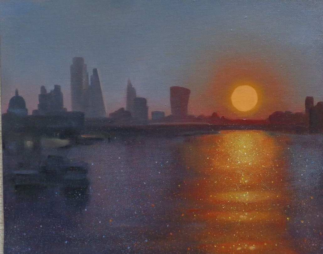 Image 1 of Morning Thames - Original